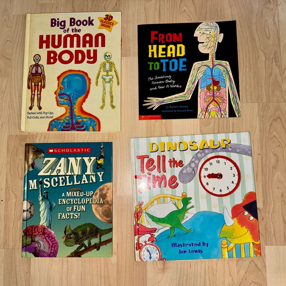 Scholastic Zany Miscellany and More - Colorful Learning Books
